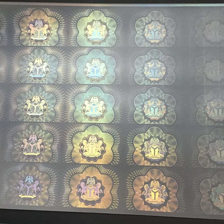 Self Adhesive Customized Printing Clear Gold Foil Stickers Transparent Logo Label