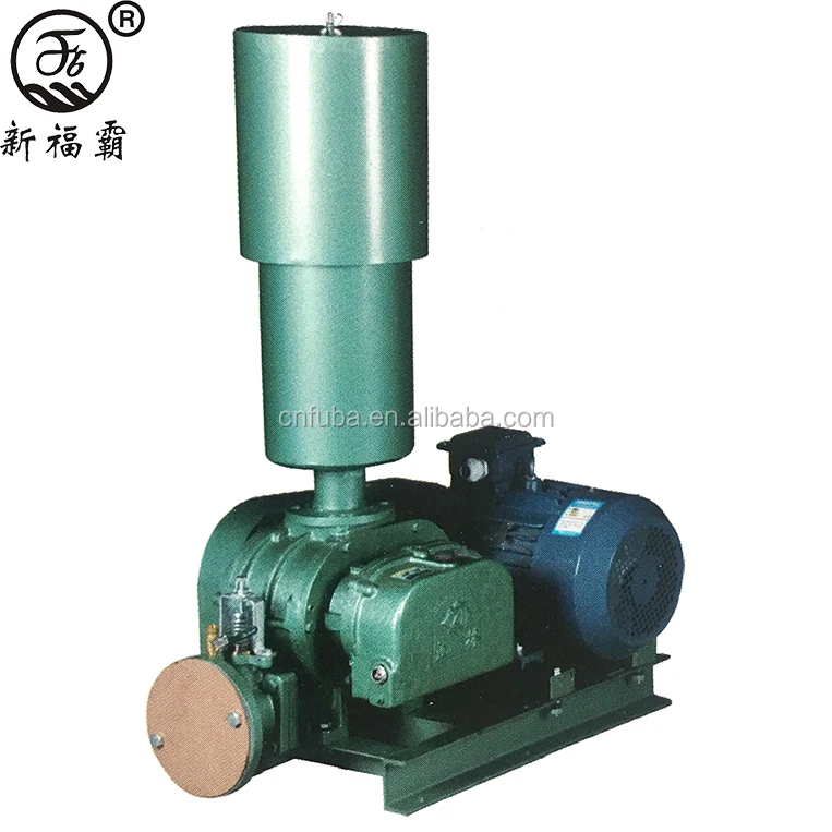 Three lobes roots air blower 3 lobe water treatment blower roots small roots blower vacuum pump for