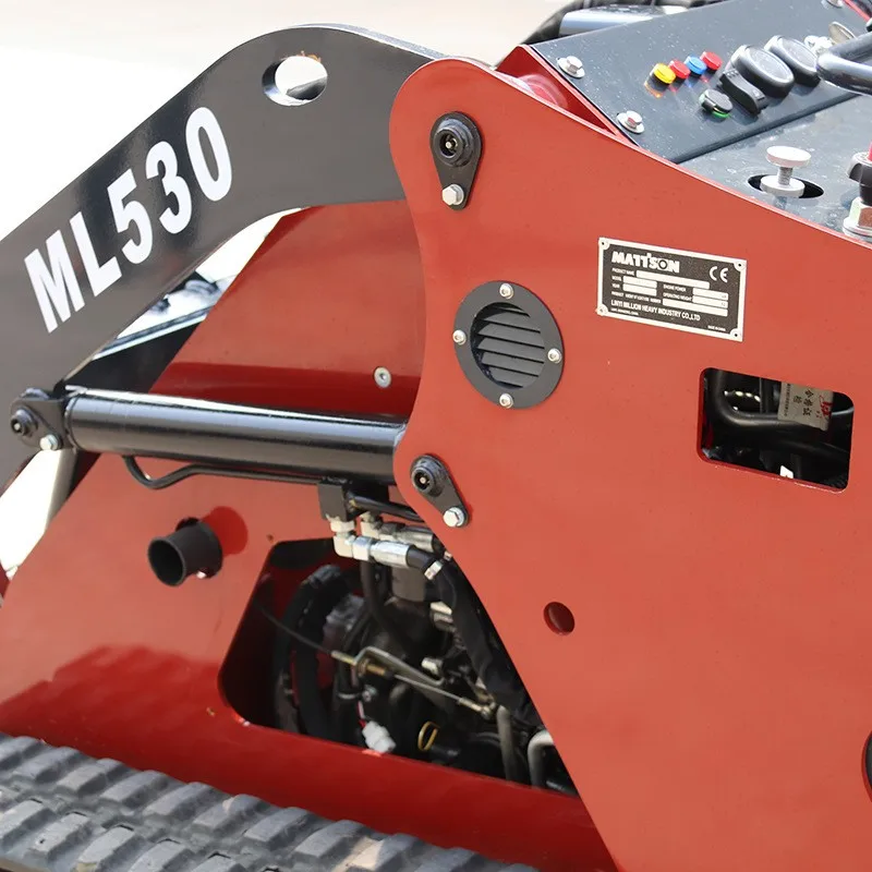  Производитель мини-погрузчика с бортовым поворотом множеством приспособлений по лучшей цене хорошо отвечает ежедневным потребностям