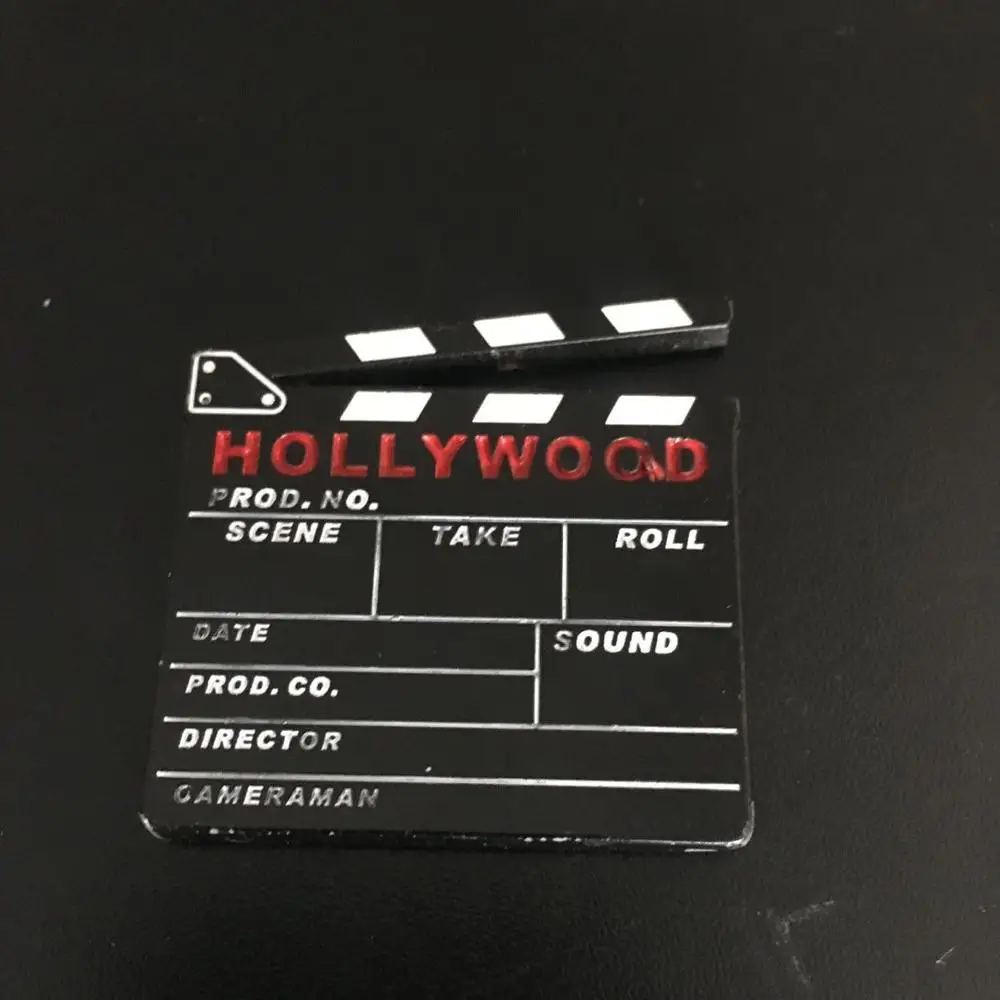Customized America HOLLYWOOD filmfest Metal key chain Tourist hollywood souvenirs keyring