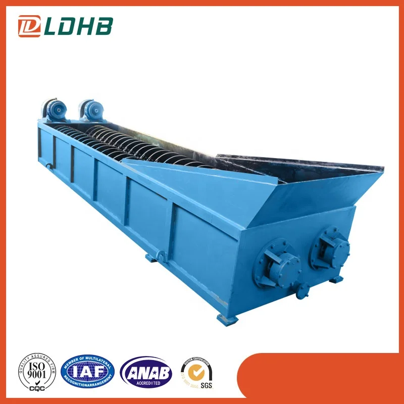 Good quality Spiral sand washing machine best offer for coal mining and crushing process