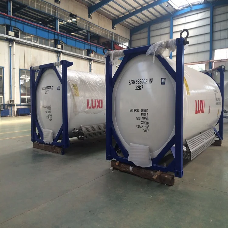 
LNG ISO tank container customized designed and manufactured according to ASME standard 