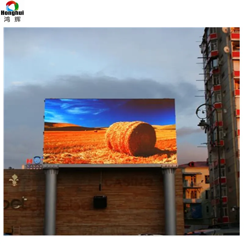  Наружный модуль видеорекламы 4k P8 энергосберегающий светодиодный рекламный