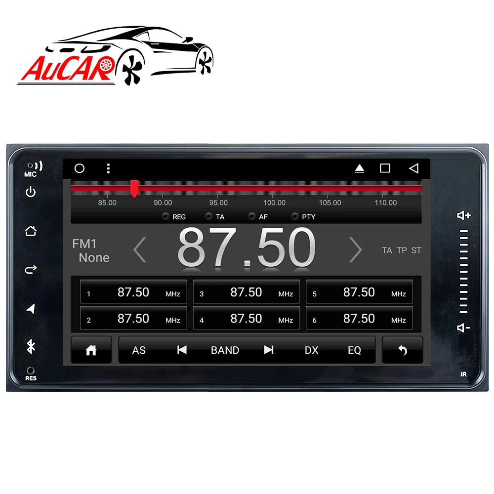 AuCAR Android 10 Car DVD for Toyota Universal RAV4 Corolla Vios Hilux Terios Land Cruiser Avanza Fortuner Prado Car Radio