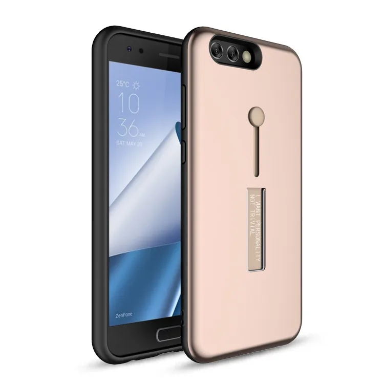 Shockproof TPU PC Armor Kickstand Case For ASUS Zenfone Max Plus M1 ZB570TL