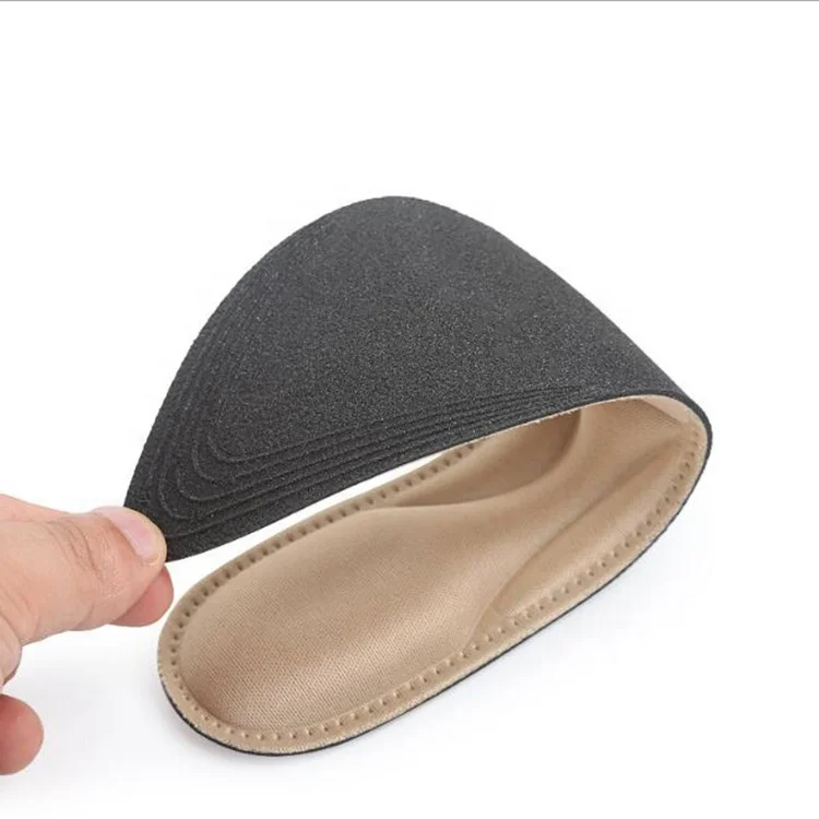 2019 New Design Breathable  4D Massaging Insole Memory Foam Insoles Pointy Women High Heel shoe Insole for Shock Absorption