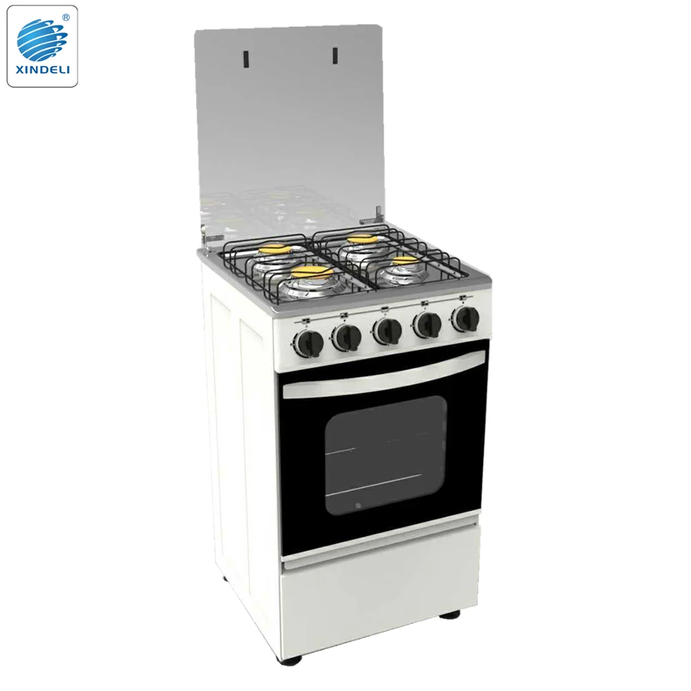 Rwanda Small popular bakery gaz tandoor pizza oven with gas four burner 20inch kitchen safety appliance