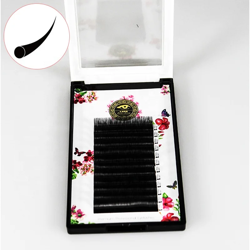 Lite Lash with Blink Lash Stylist & Care / korean eyelash extension / J,B,C,D curl / light silk lashes / 12 line