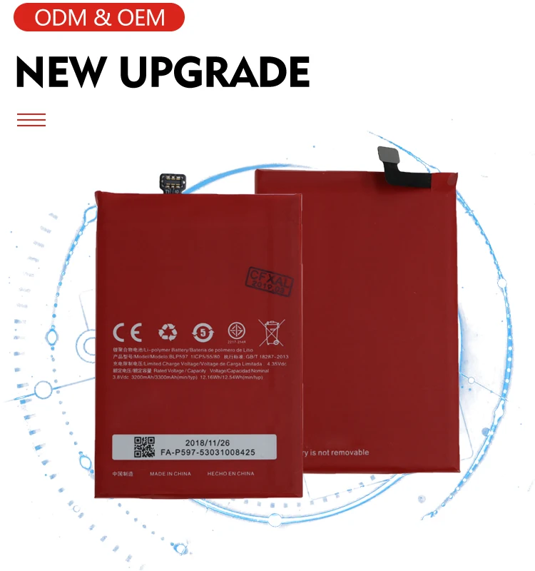 New Original Replacement Battery Blp 571 597 3200mah For Oneplus One Two One Plus 1 2