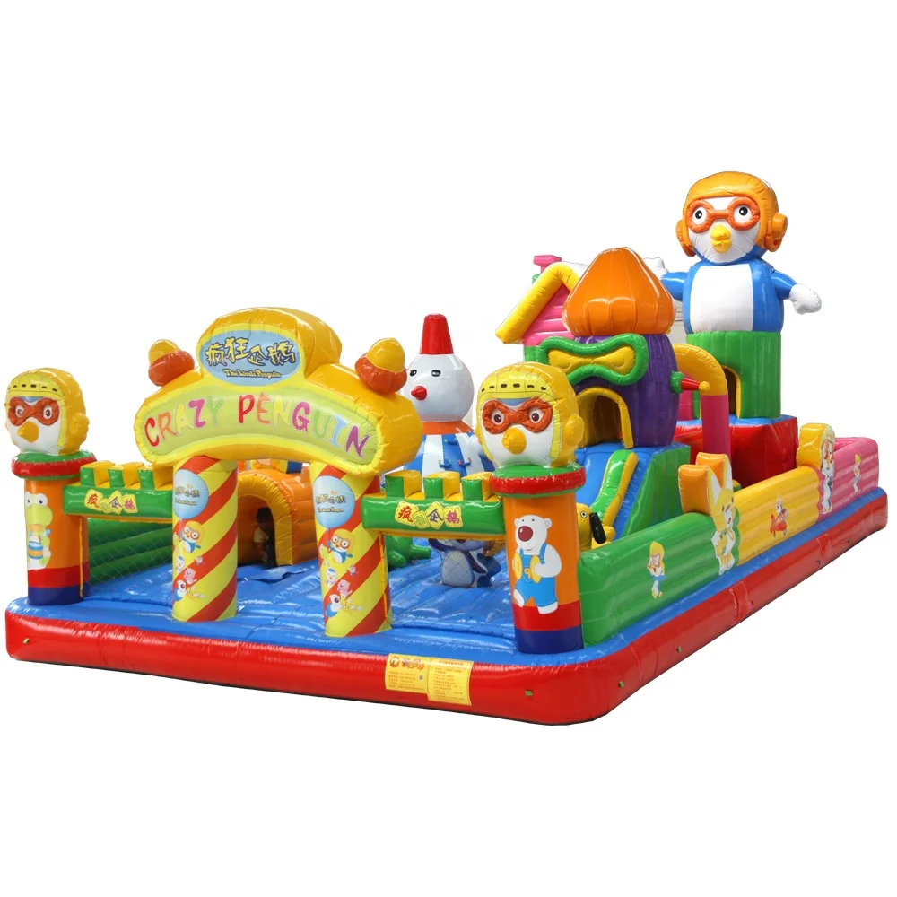 Factory wholesale commercial kids inflatable jumping house bouncer castle slide