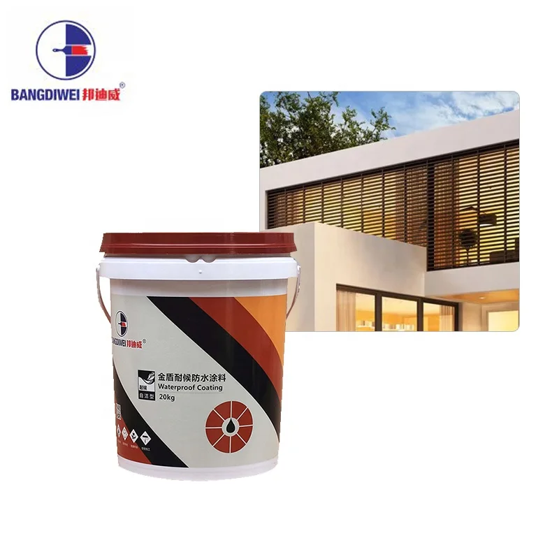 
swimming pool water base building Polymer-cement based transparent exterior wall paint waterproof coating 