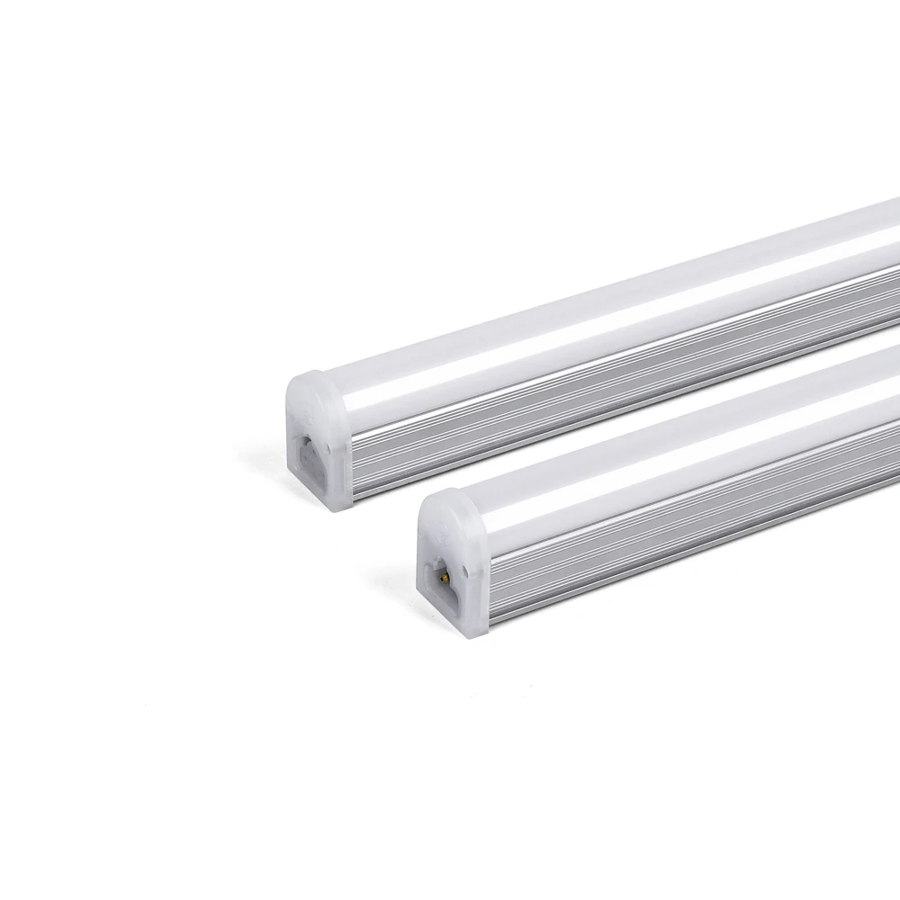 Настенный Флуоресцентный светильник T5 для выращивания растений, 6500k, интегрированный, 6 футов, 22 Вт, теплый белый свет, Светодиодная лента t5