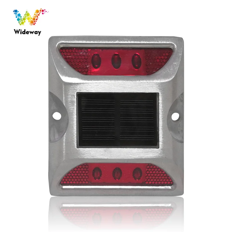 Deck Dock LED Garden Light Aluminium Alloy Raised Pavement Maker Solar Road Stud