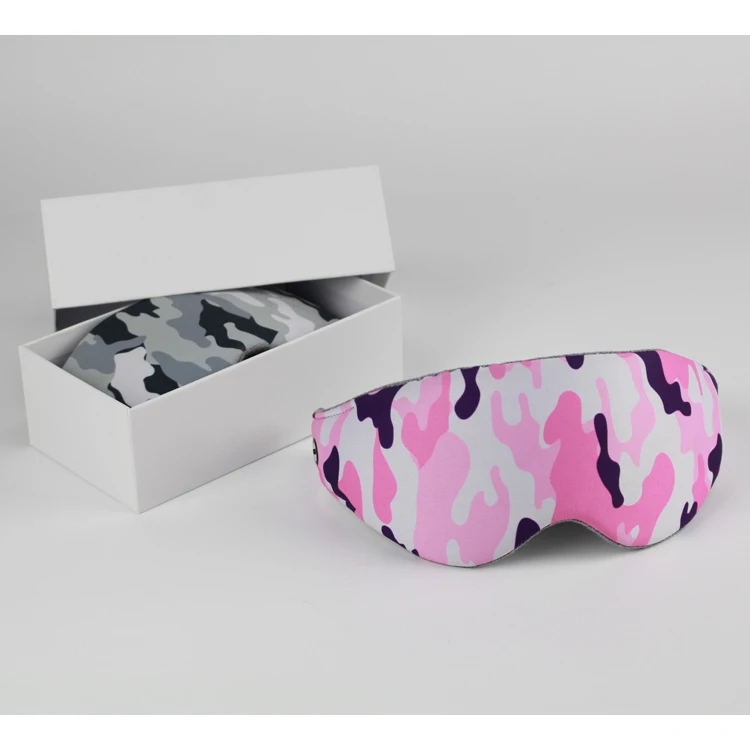 
Best selling custom relaxed hotel gel sleeping eye mask 