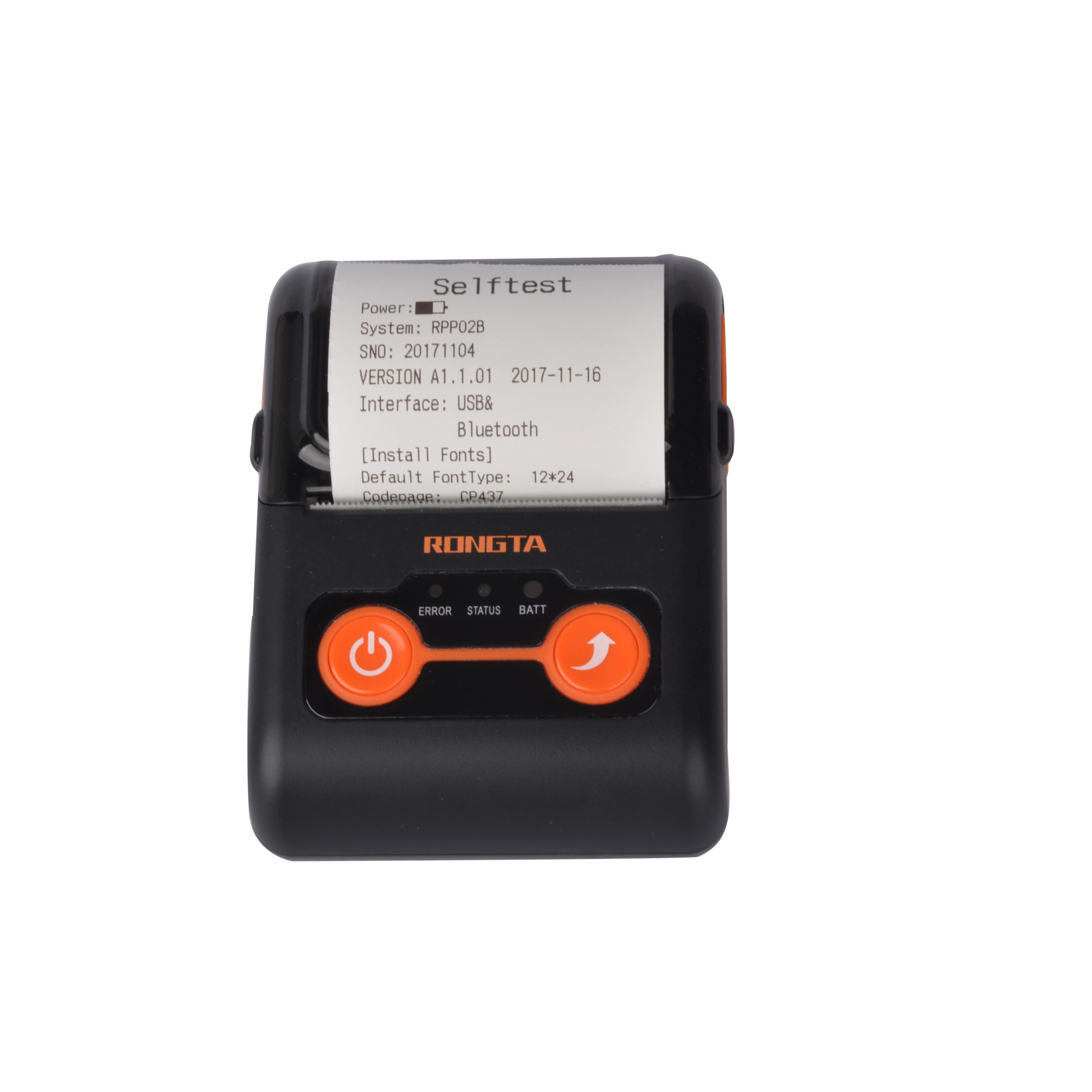 RONGTA RPP02B 2 inch bluetooth thermal receipt printer
