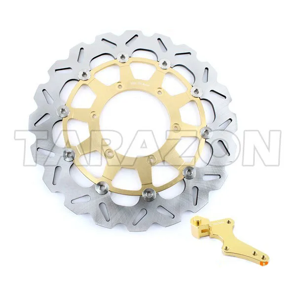 Спереди мотоциклетные волнистые тормозной диск для Kawasaki ZX6R ZX9R ZX12R ниндзя ZX600 ZX900