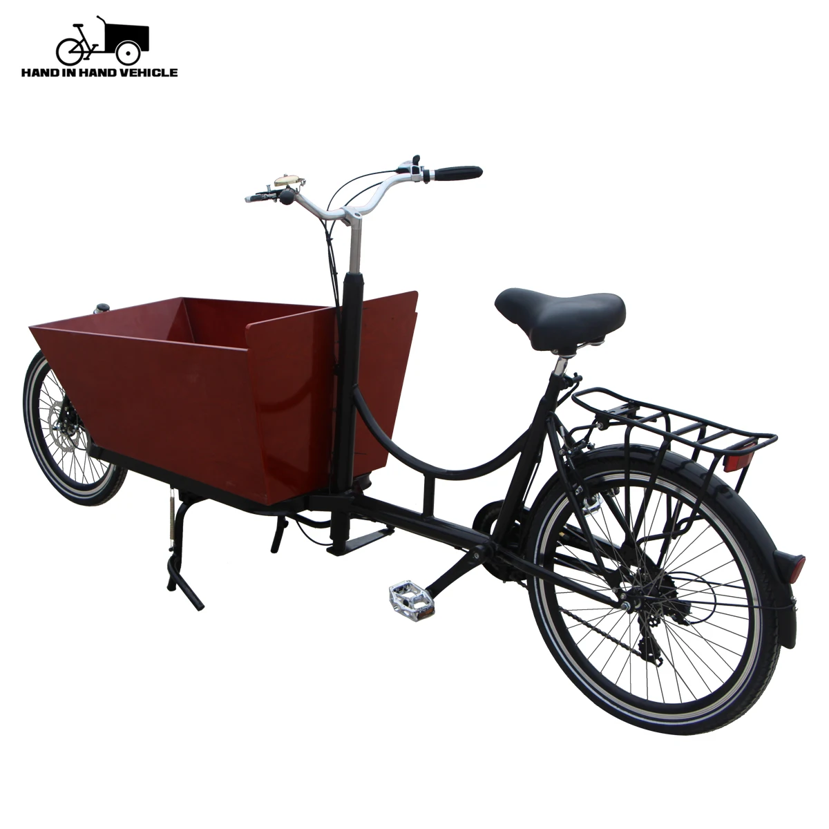 Китайский Электрический велосипед, одобренный CE, грузовой велосипед с 2 колесами