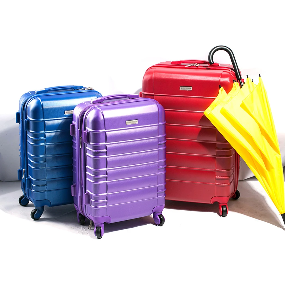 
20 24 28 INCHES 3PCS ABS TROLLEY LUGGAGE SET SUITCASE 3PCS TRAVEL CASE SET 