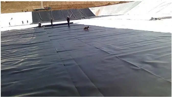 Factory price hot sell high tensile strength 1.0mm hdpe geomembrane pond liner