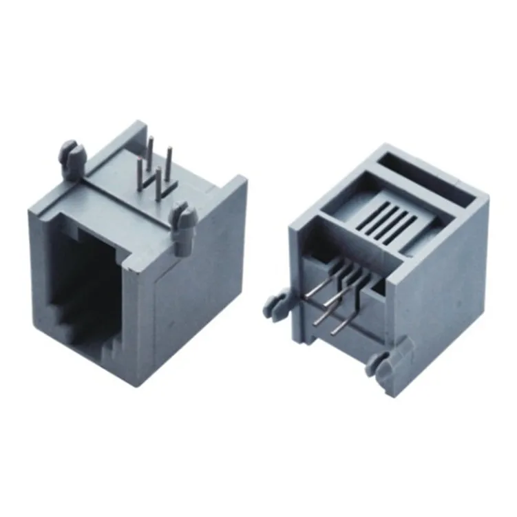Femelle Rj 11 Rj12 Connecteur Jack Socket 4 Pin Without Shielding 4P 6P 4P4C 6P2C 6P4C 6Pin Female 6P6C Rj45 Rj11 Pcb Connector