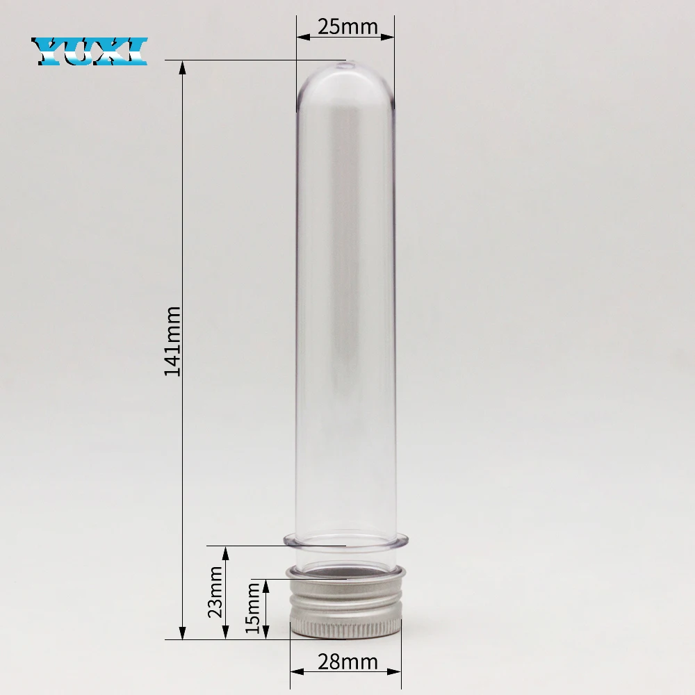 40ml, 50ml, 60ml custom plastic test tube