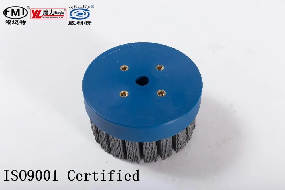 FMT ZJK07 Deburring Polishing and Cleaning Ceramil Abrasive Wire  Disc Brushes