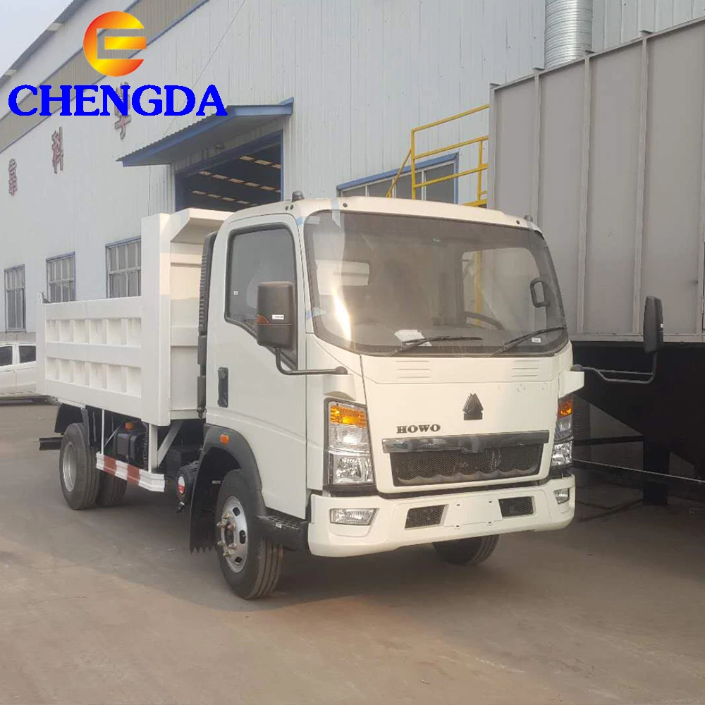 
HOWO Diesel Engine 5 Ton Mini Light Tipper Dump Truck For Sale 