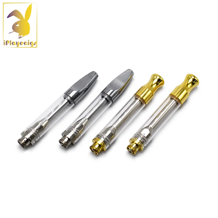 Интернет-магазин, Канада, IC1003 cbd масляный Золотой наконечник, картридж для вейпа, 510 резьбовое стекло, 0,5/1 мл, атомайзер с баком cbd