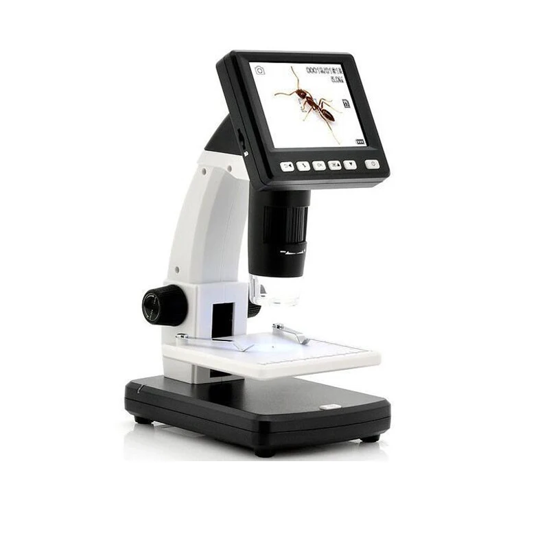 
 Заводская цена UM038 1000x электронный микроскоп для чтения 5 Мп с ЖК-дисплеем USB микроскоп  
