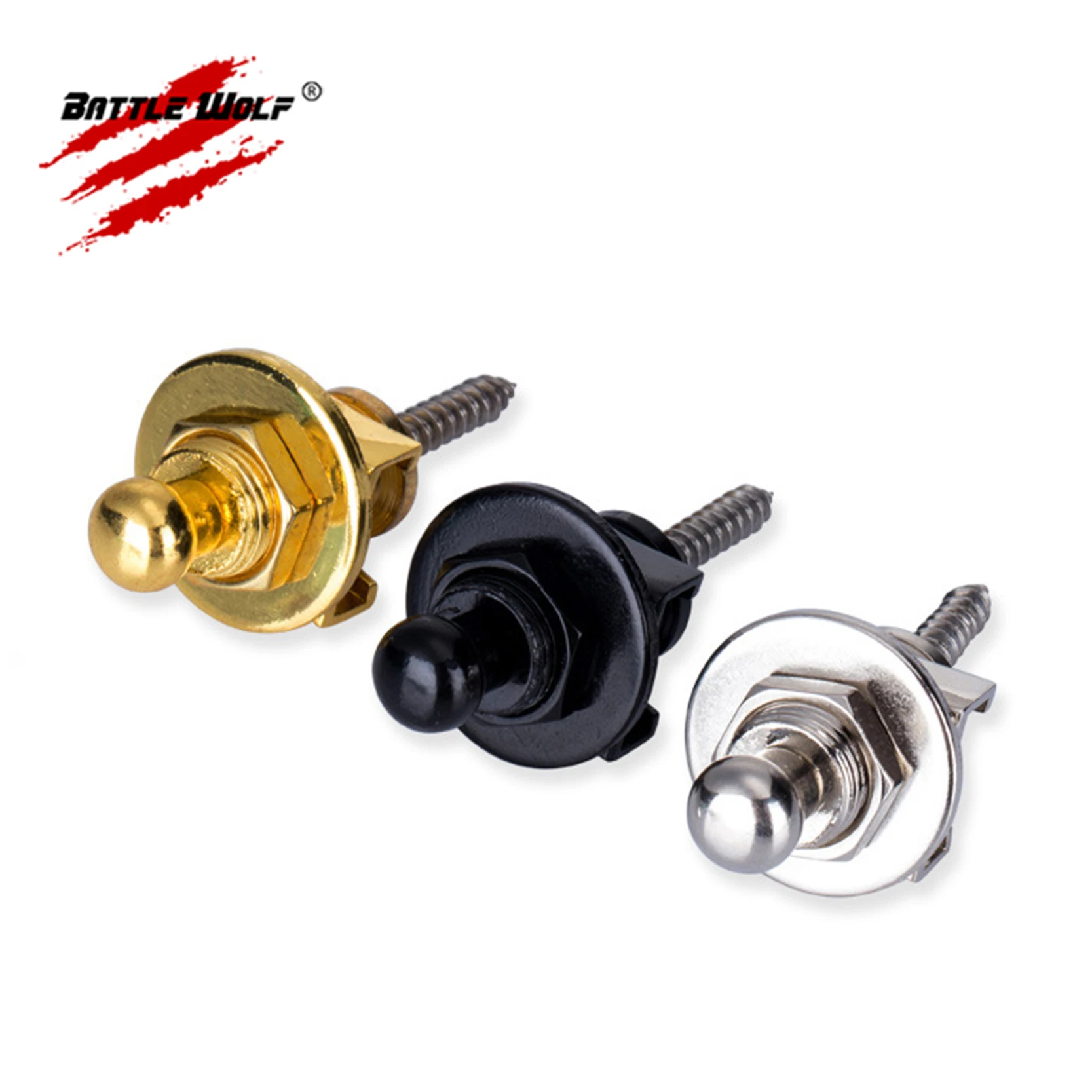 High Quality Anti-Skid Easy Operation Hot Sale Guitar Strap Lock Pins Parts Fast Delivery for Guitar Shop