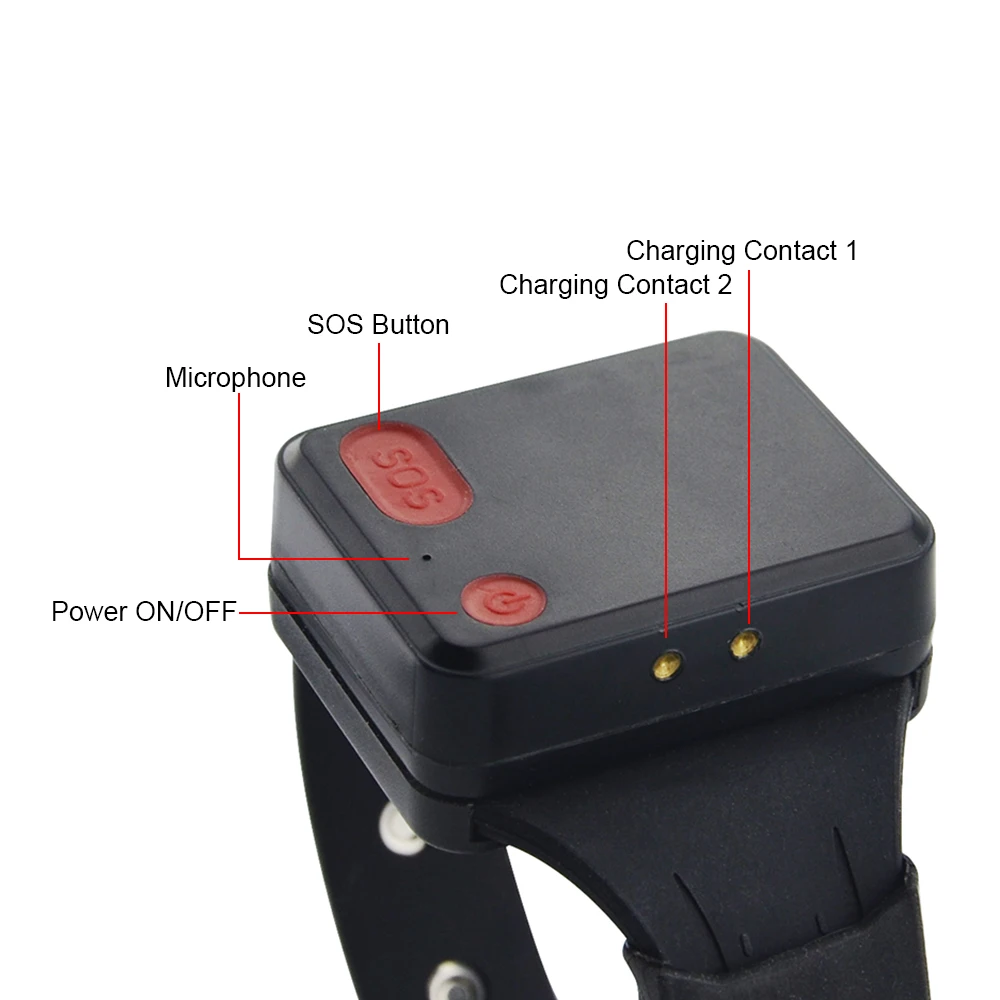  Лодыжки GPS трекер MT-60X для тюрьмы заключенный gps наручные часы GSM GPRS с длительным временем ожидания снимать