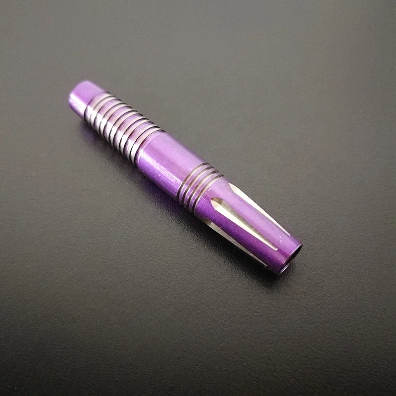 Customized Purple Color coating Tungsten Dart barrels for professional players