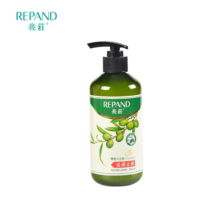 
Wholesale natural anti-dandruff moisturizing olive hair shampos bottle 350ml 750ml shampoo for adults 