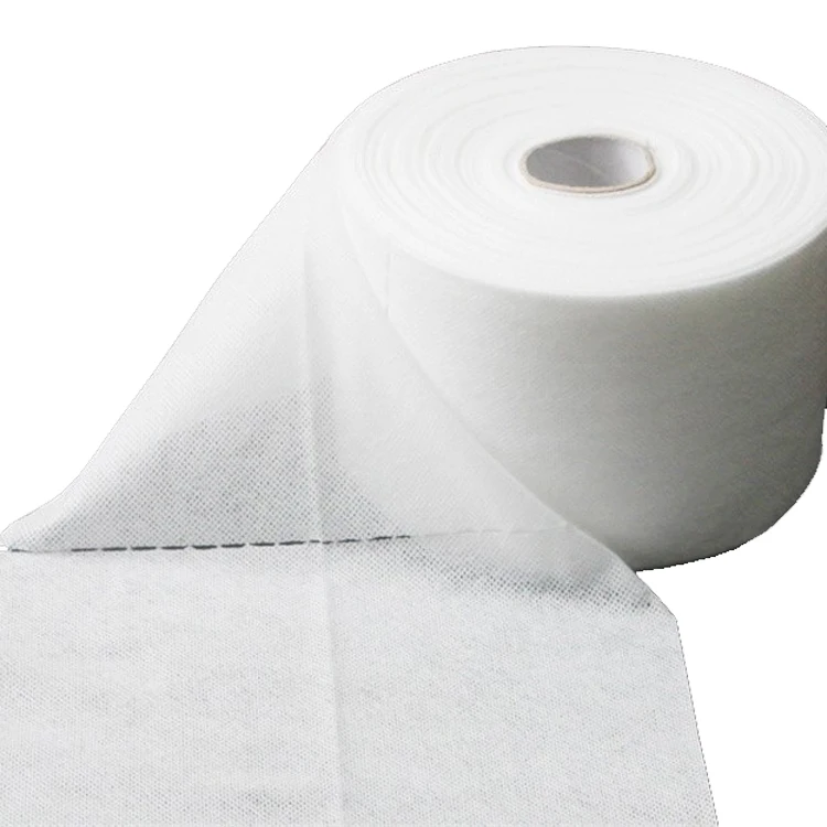 customized disposable non woven fabric wet wipe spunlace nonwoven fabric for beauty product