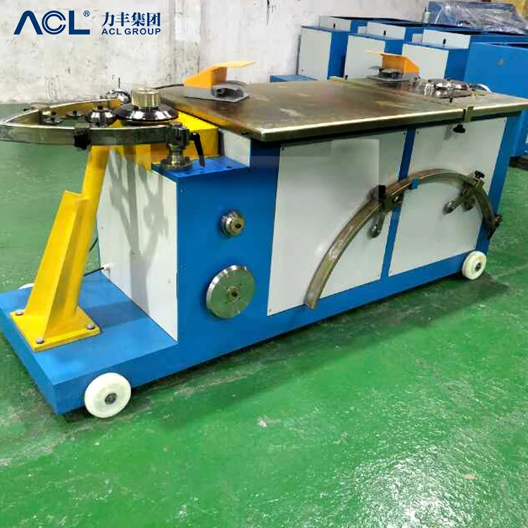 ACL HVAC Multi-functional slit sheet slitting and bending cylinder machine