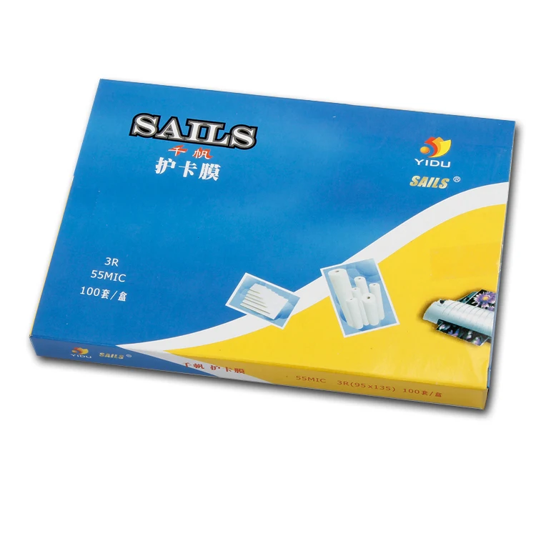 Горячая распродажа! Дешевая цена 3R 55mic рулоны пленки для ламинирования фото ламинирование производство пленки