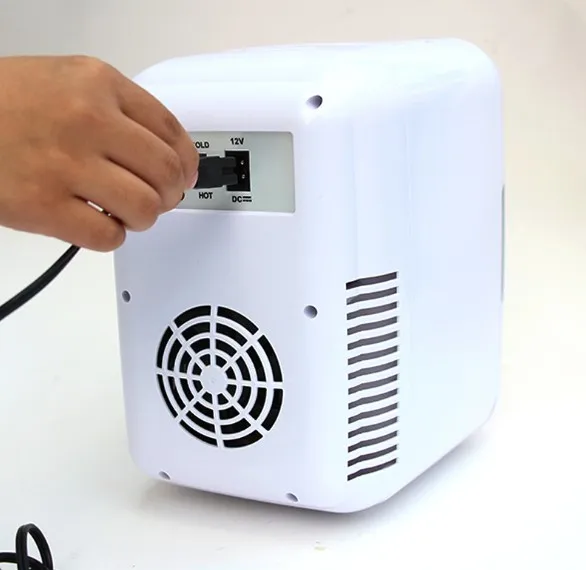 Mini Fridge For Cosmetics  Portable Cooler and Warmer Refrigerator Cosmetic Fridge 4L