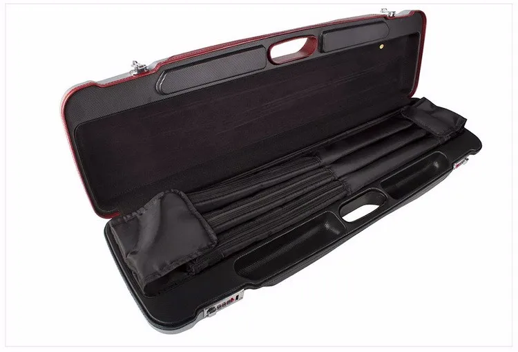 Eclat ECA-R 3X4 hard leather billiard cue case, cue case billiard