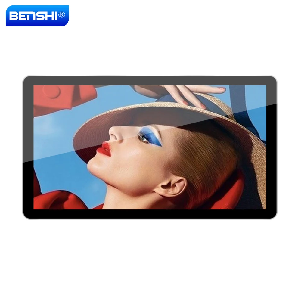 20 inch wall mounted digital signage touch screen wifi/3G/android advertising display