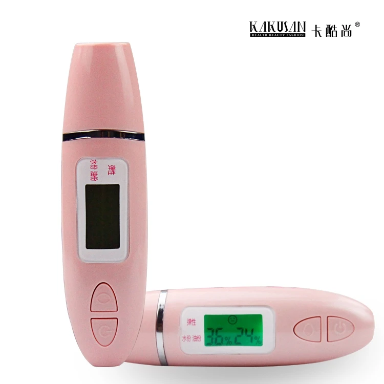 Portable LCD Face Skin Moisture Meter Analyzer Digital oil test pen