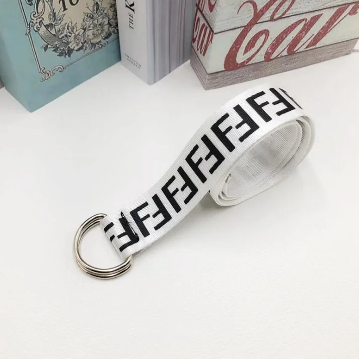 
Custom adjustable durable printing logo boy belt with high quality 