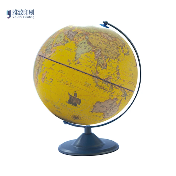 
Desk Top Decorative Mini Plastic Pvc Decorative Earth Globe 