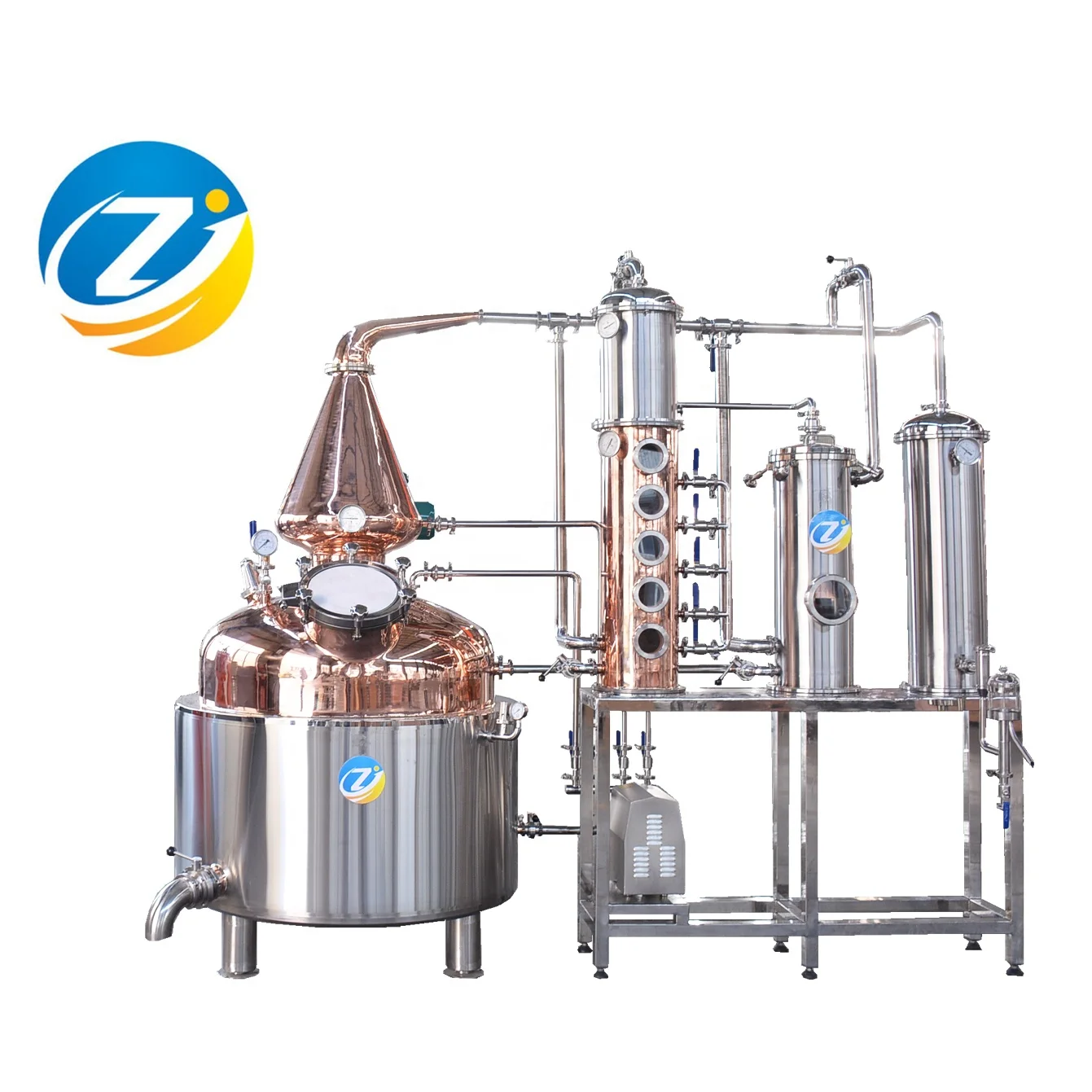 1 год гарантии и типы обработки спирта оборудование для дистилляции водки