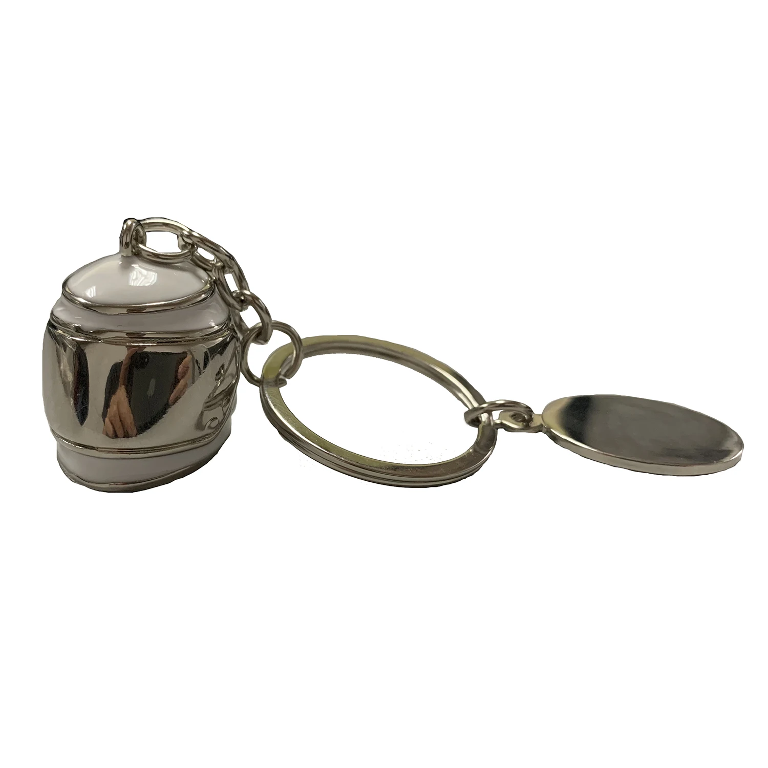 Manufacturers Selling Metal Helmet Keychain with 3D design