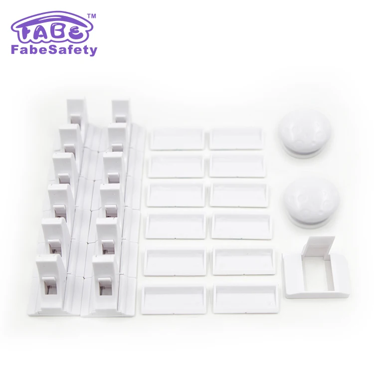 Hot Products  Bebe Child Safety Magnetic Cupboard Latch, Other Baby Supplies Plastic Drawer Locks Cabinet Magnet~