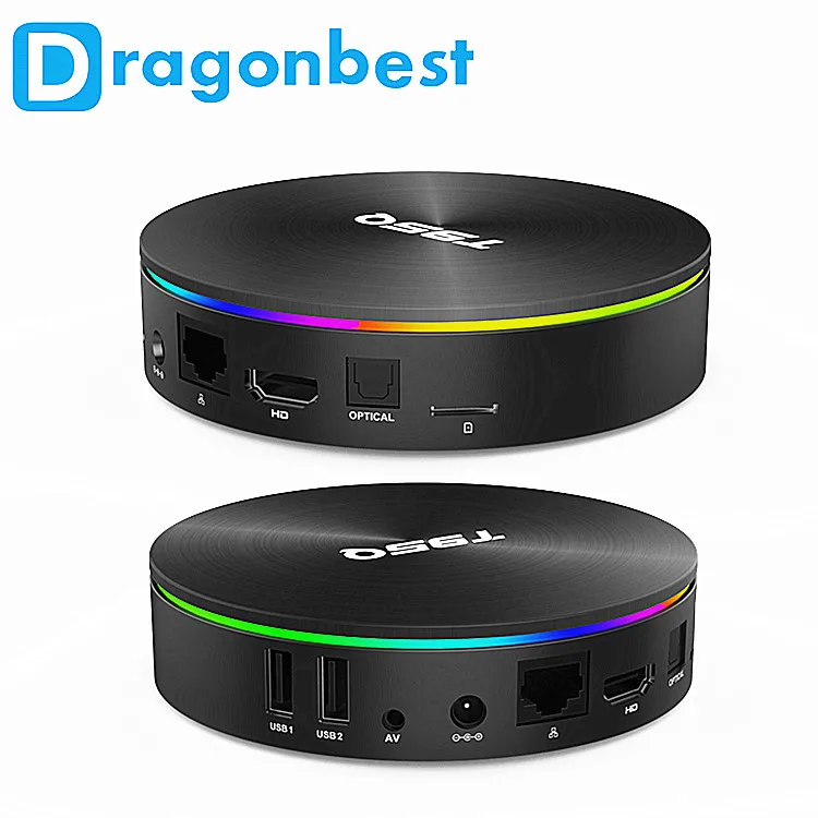 RK 2019 Последние продукты Amlogic S905X2 Quad Core CPU с мощным 4 ГБ DDR4 64 ГБ для хранения Android TV Box T95Q