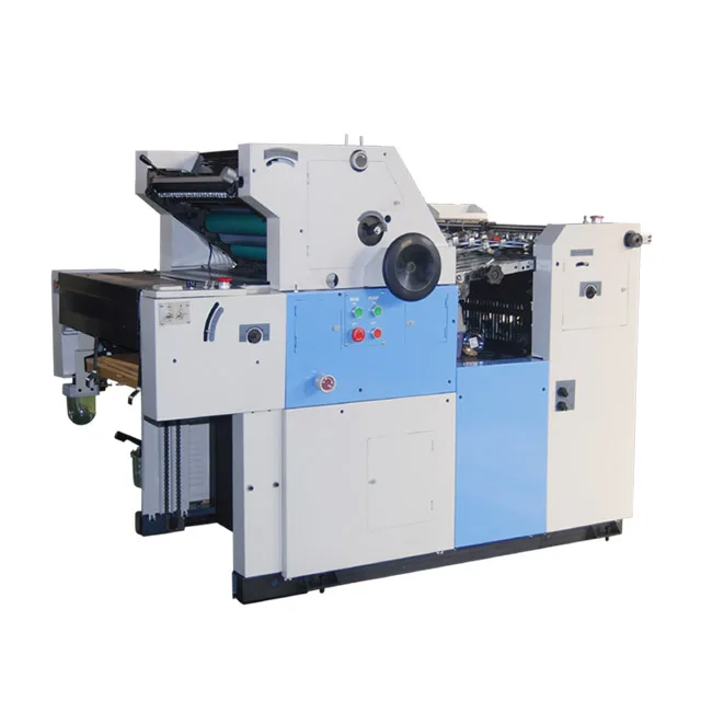HT56II Super Quality Brand New 1 Color A4 Paper Cup Notebook Paper Offset Printing Machine Offset Printer