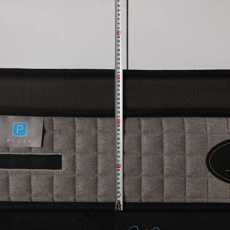 
12 inch luxury euro pillow top compressed memory foam pocket coil spring mattress roll up in box 