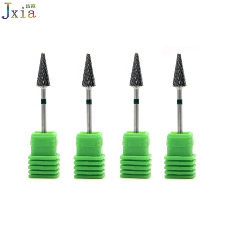 High Quality Coarse Tungsten Carbide Manicure Nail Drill Bits for Gel Polish Removing