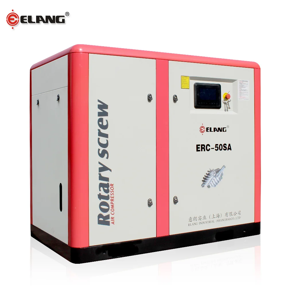 Водяное охлаждение с прямым приводом переменная частота роторный винтовой воздушный компрессор